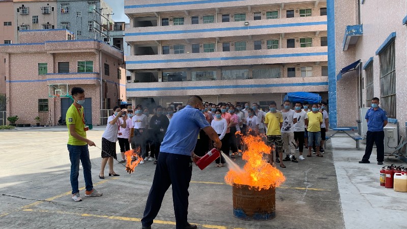 嘉友组织消防演练，提高嘉人消防意识