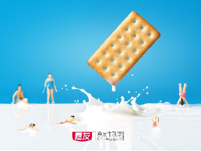 酥到掉渣的嘉友牛乳饼，嚼出鲜醇的牛奶味