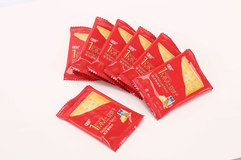 【嘉友1MM土豆饼干烧烤味/酱油味】像纸一样薄的小饼干，脆不可挡~